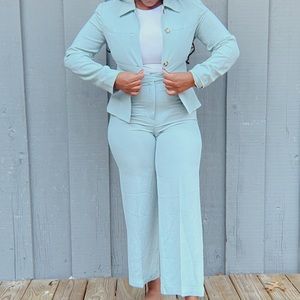 Kenar Mint Green Women’s Suit.